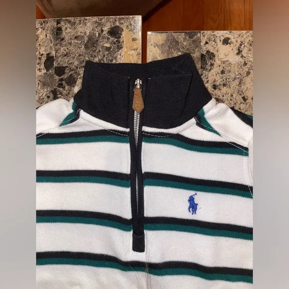 Polo Ralph Lauren Toddler Quarter Zip Shirt 2T - Picture 3 of 5